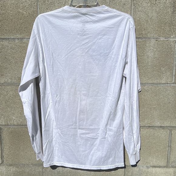 The Simpsons Family Portrait Graphic Long Sleeve Tee White Shirt Men’s Medium - Picture 8 of 8